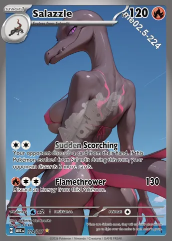 Salazzle — Pokémon